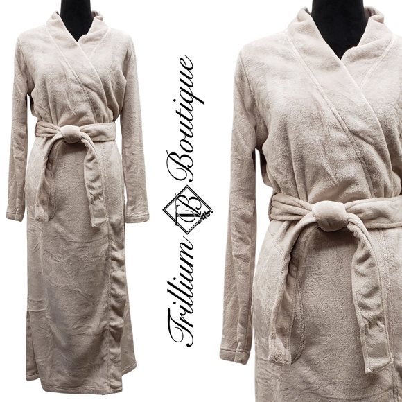 UGG Other - UGG Women's Marlow Double-Face Fleece Robe Moonbeam NEW Fall Winter
